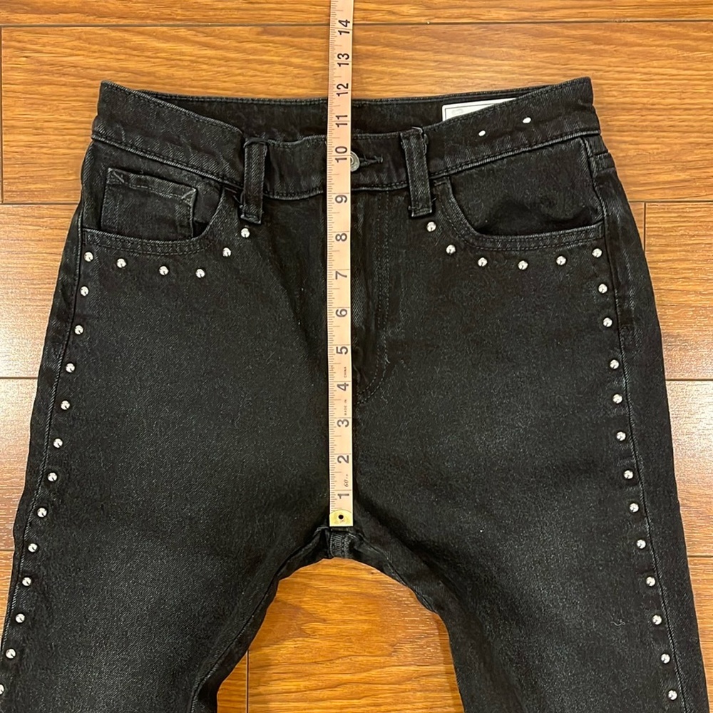 GAP 90s High Rise Black Studded Jeans - Picture 13 of 15